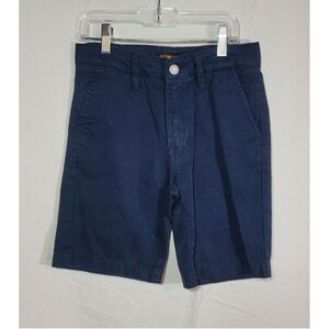 7 For All Mankind Boys Classic Chino Shorts Navy, Size 8 $49 NWT